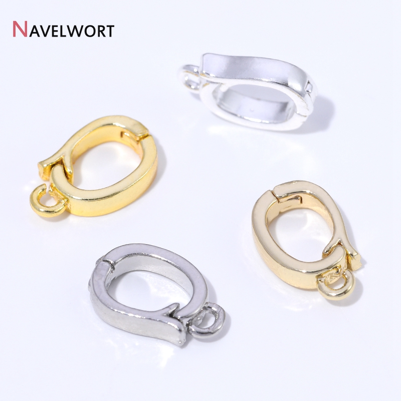 Jewelry Making Factory - 14K/18K Gold Plated Brass Metal Hinged