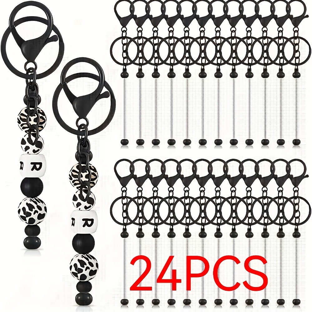 Jewelry Making Using Beads - Useful Economical Bead Blank Bars Keychain