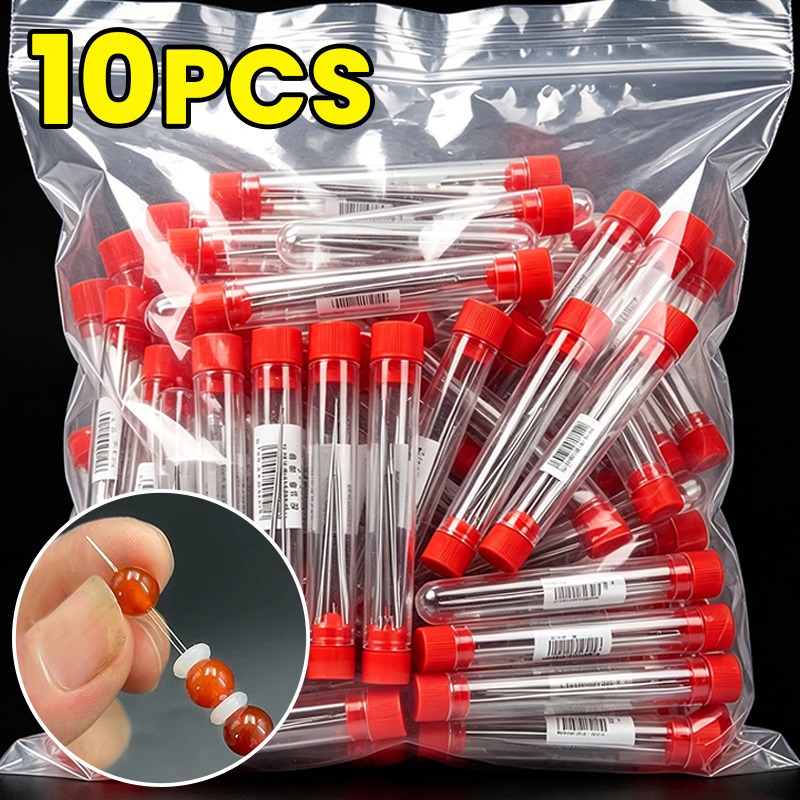 Jewelry Making Equipment - 1/10pcs Open Beading DIY Bead Needle