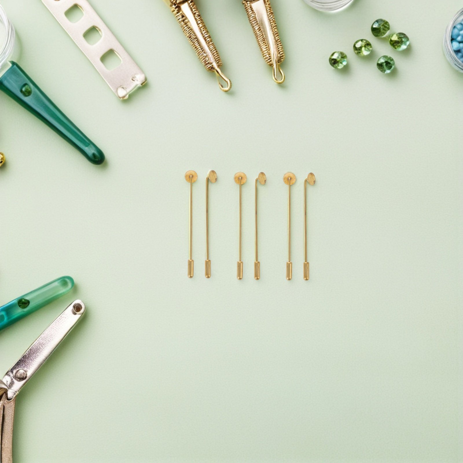 50Sets Copper Flat Round Tray  - Jewelry Making Tray review and price