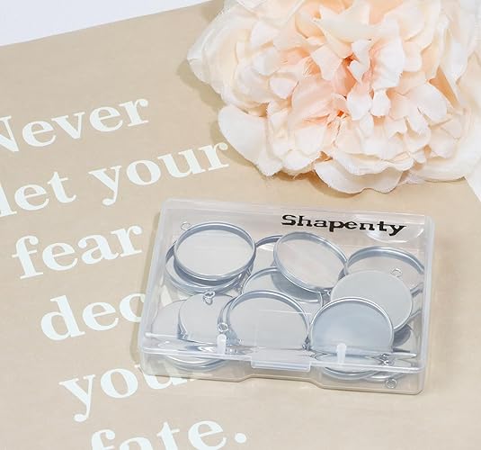 20 Pieces Stainless Steel Roun - Jewelry Making Tray review and price