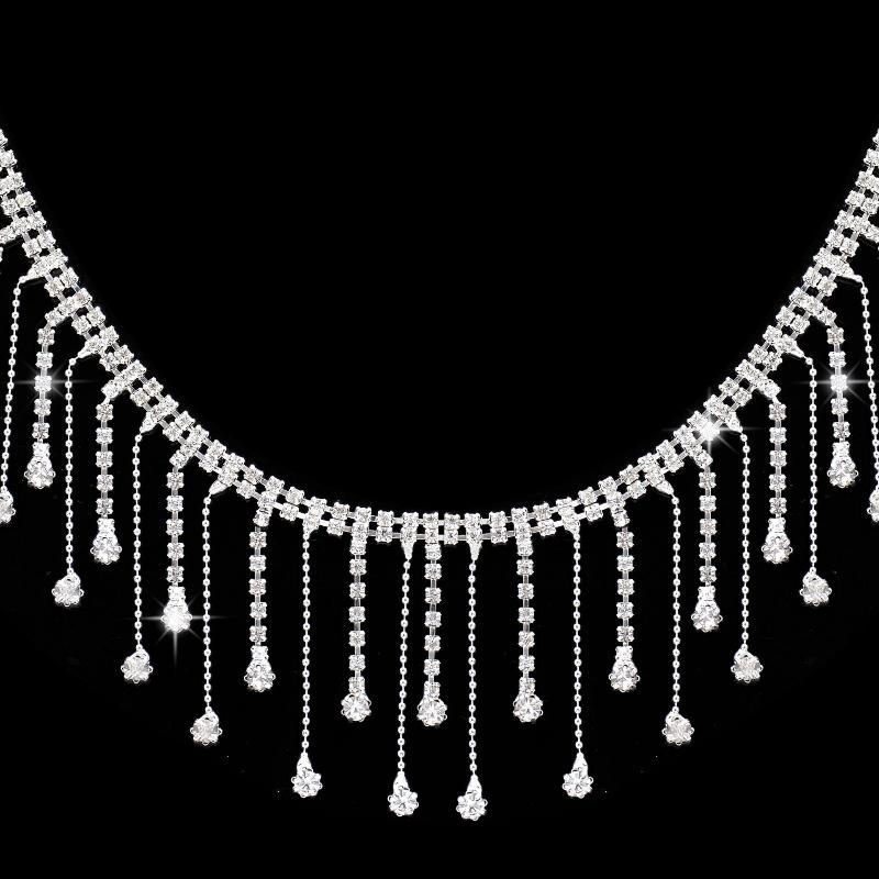 Sparkling Rhinestone Tassel Tr - Jewelry Making Party For Adults review and price