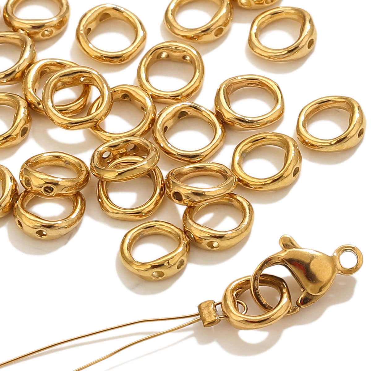 20pcs Stainless Steel Clasps E - Jewelry Making Bead review and price
