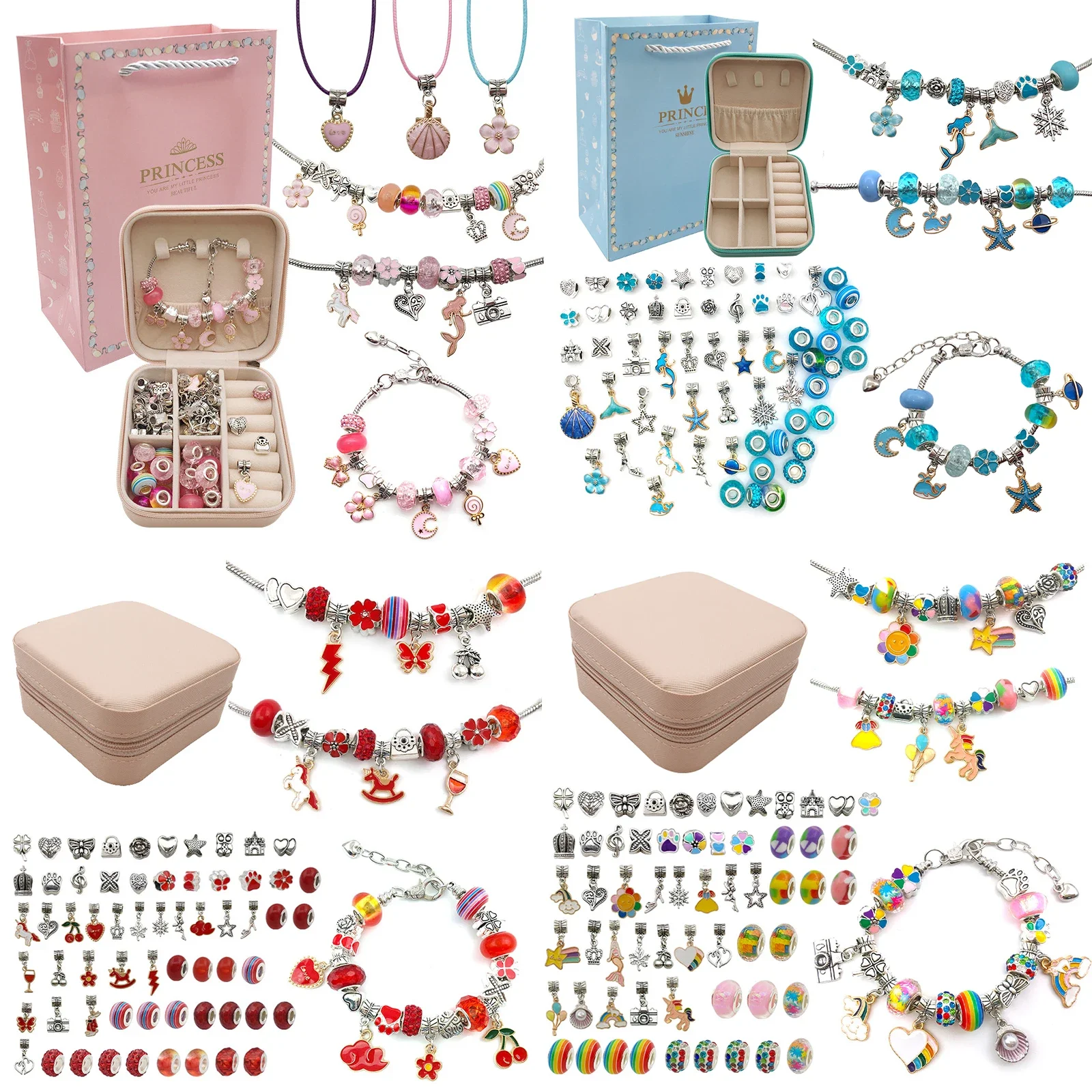 Charm Bracelet Making Kit for  - Jewelry Making Kit For Kids review and price