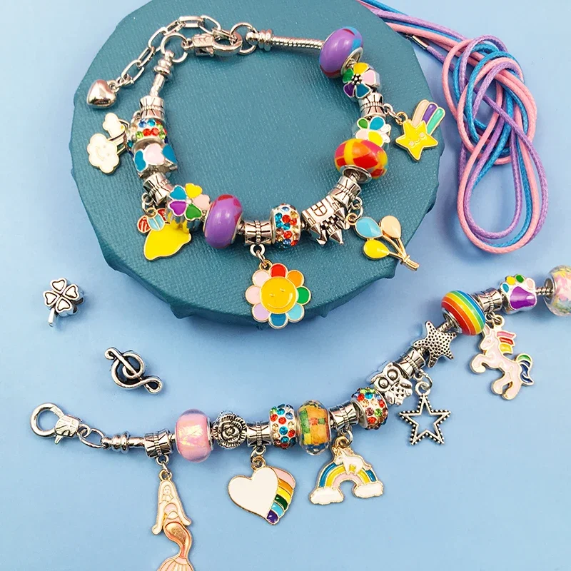 Charm Bracelet Making Kit for  - Jewelry Making Kit For Kids review and price