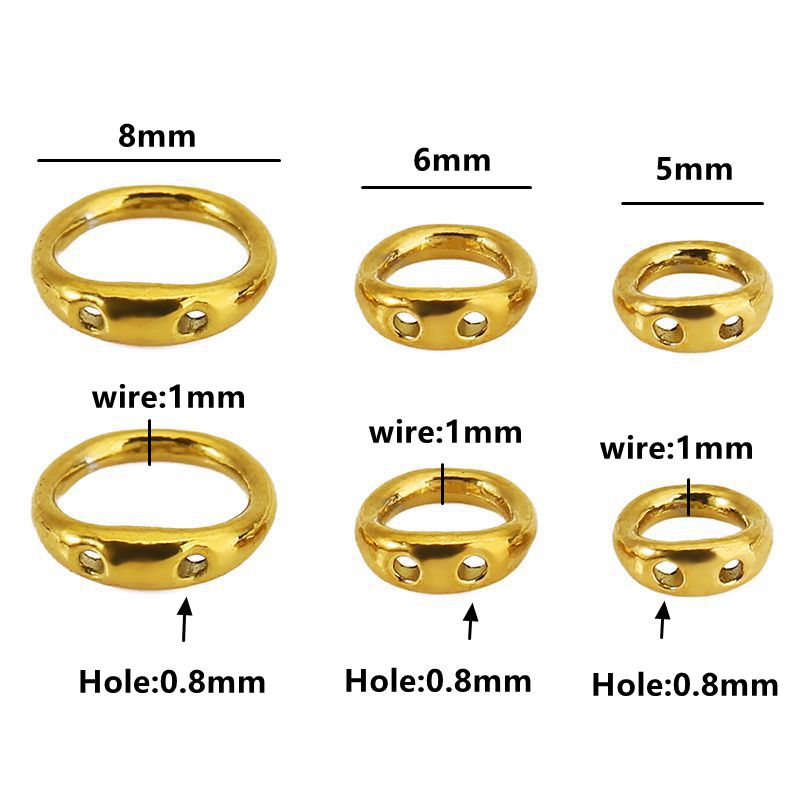 30pcs 5/6/8mm Stainless Steel  - Jewelry Making Bead review and price