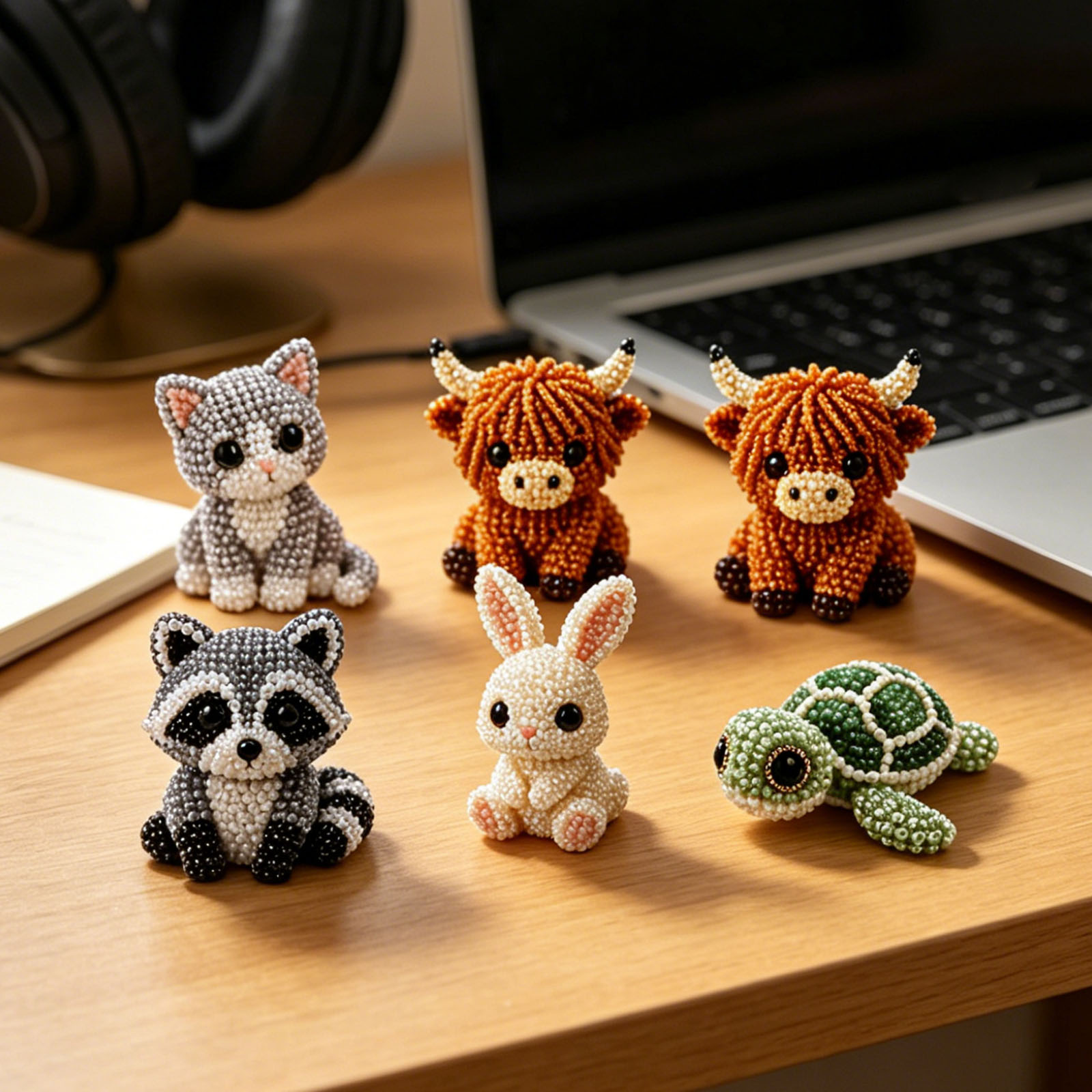 Mini 3D Animal Bead Kit Cute B - Jewelry Making Kit For Kids review and price