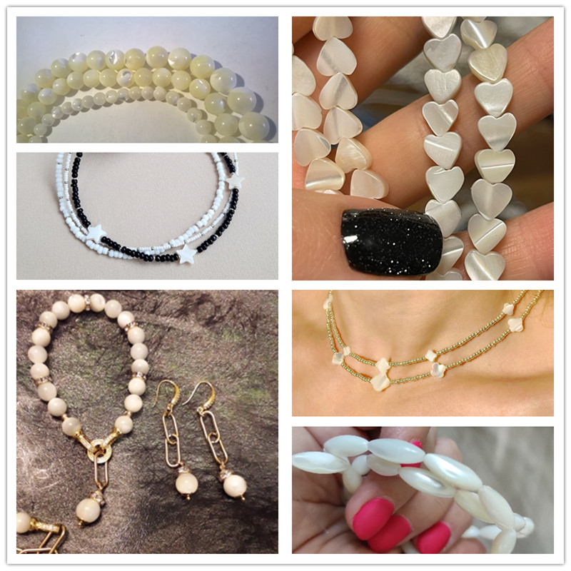 Natural Freshwater Mother of P - Jewelry Making Using Beads review and price