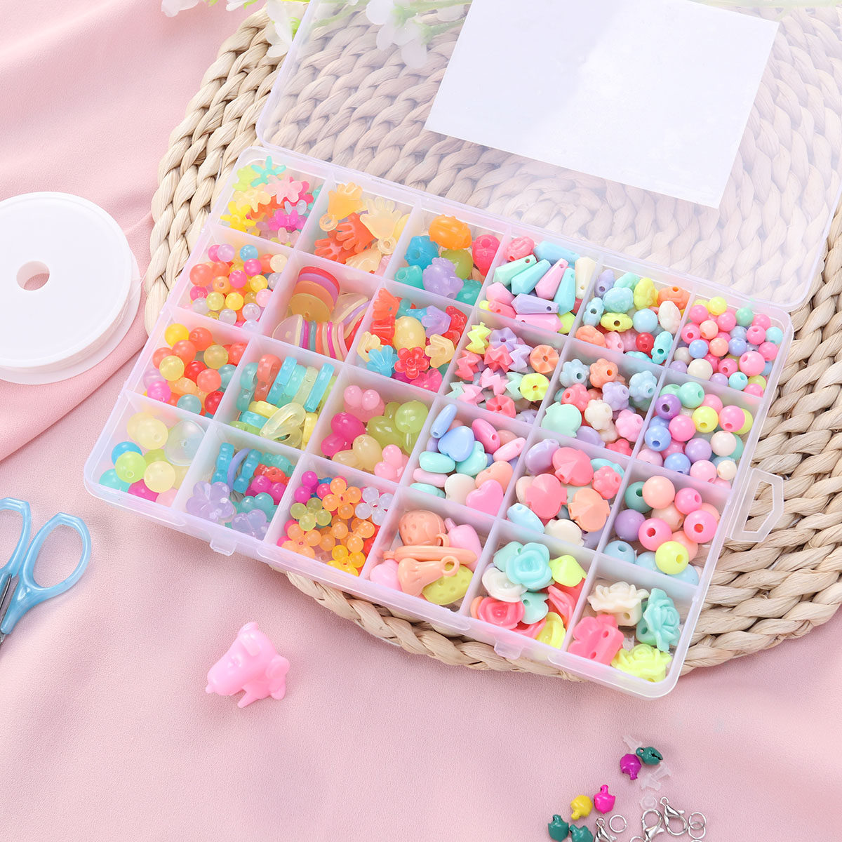 520Pcs DIY Beads Set for Jewel - Jewelry Making Kit For Kids review and price