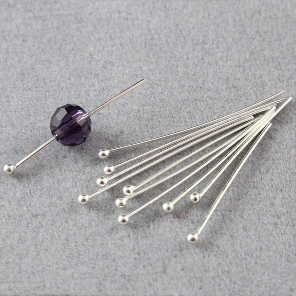 100pcs Round Ball Head Pins Fl - Jewelry Making Using Beads review and price