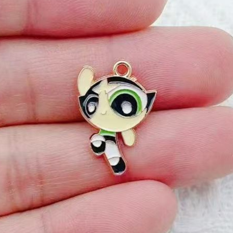 10pcs Alloy Oil-Dripping Carto - Jewelry Making Factory review and price