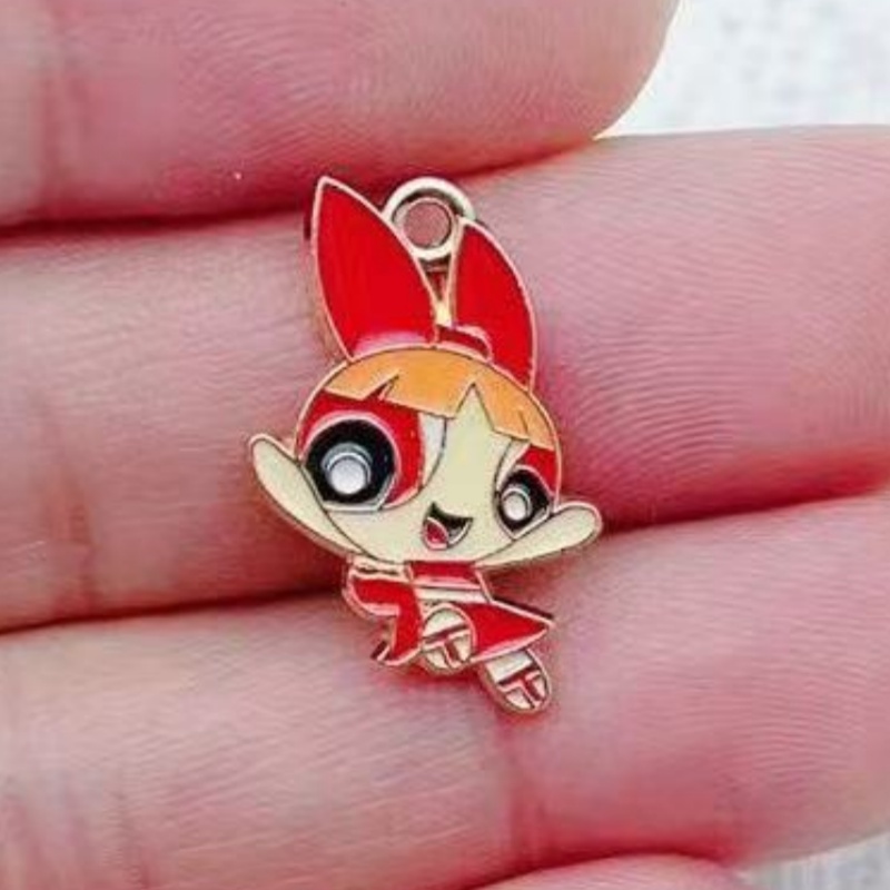 10pcs Alloy Oil-Dripping Carto - Jewelry Making Factory review and price