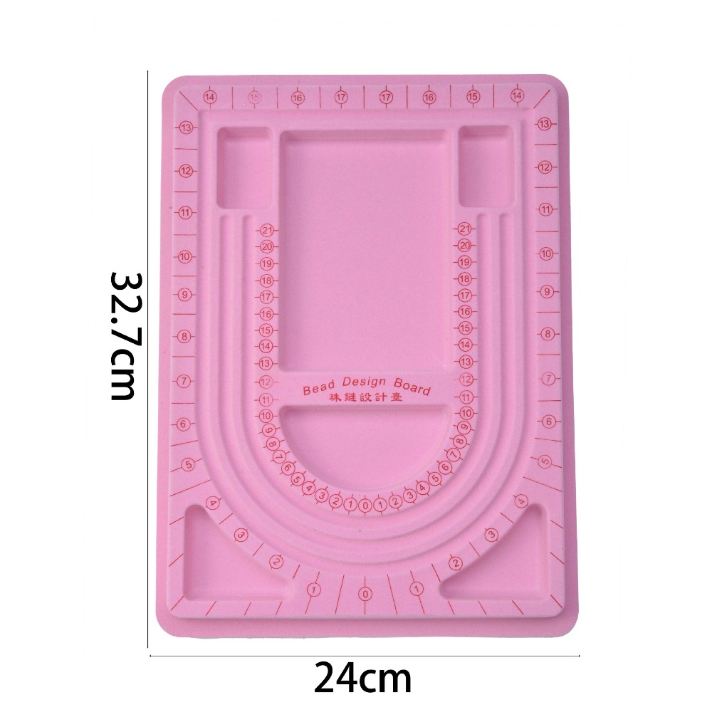 Colorful Flockeda Bead Board F - Jewelry Making Hand Tools review and price