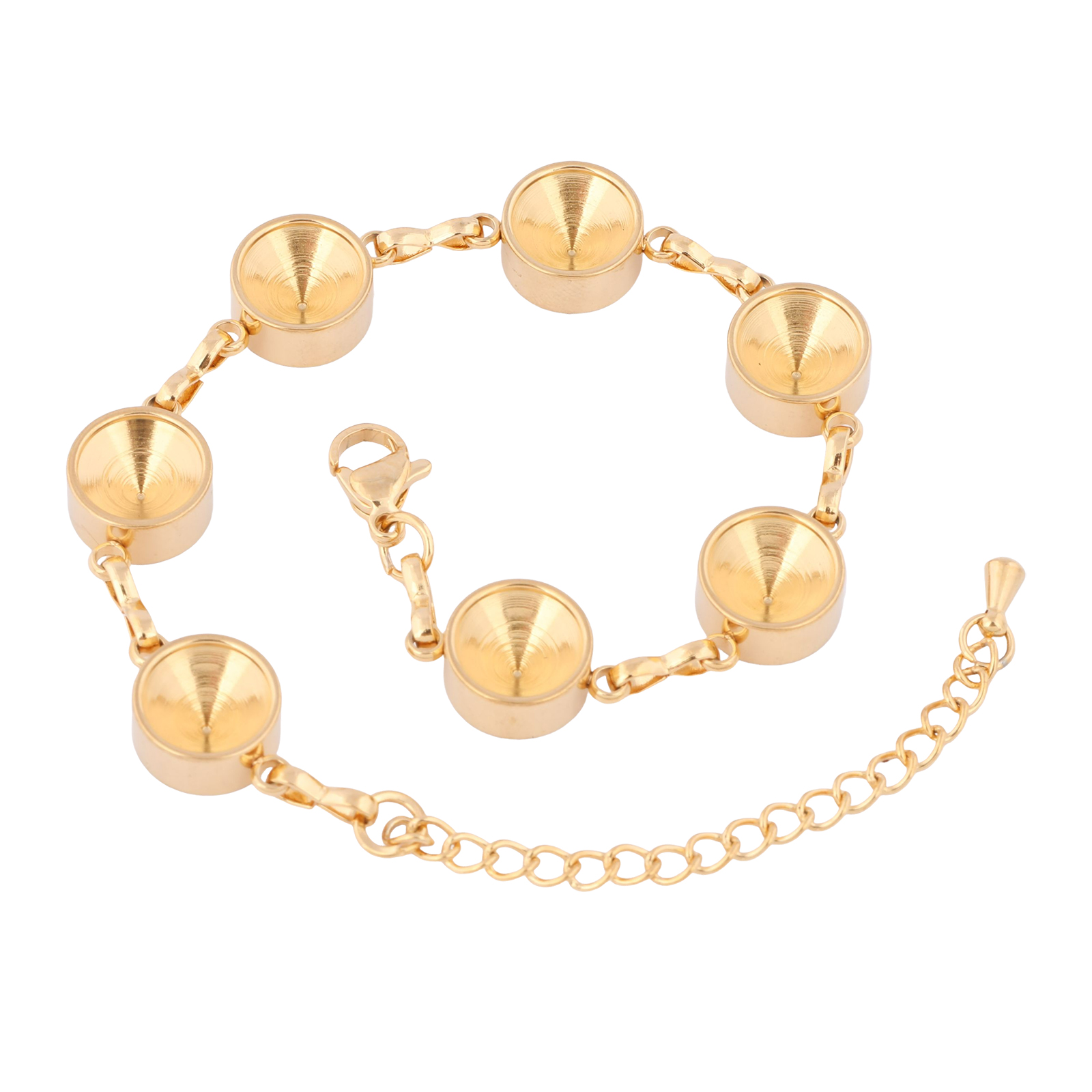 2pcs Stainless Steel Gold Plat - Jewelry Making Stones review and price