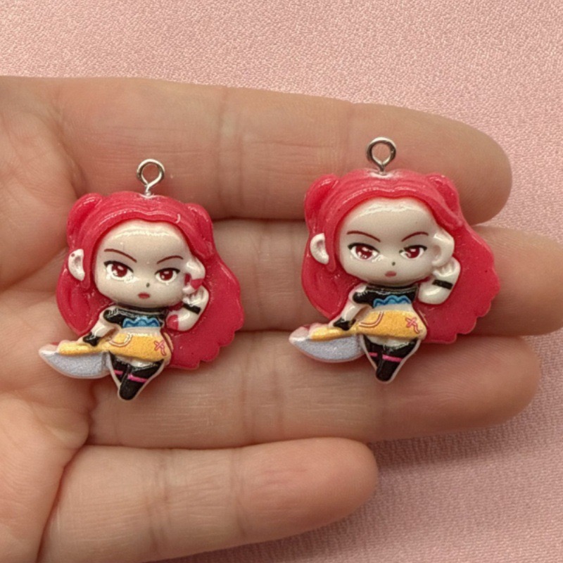 10pcs resin cartoon pendant, D - Jewelry Making Factory review and price