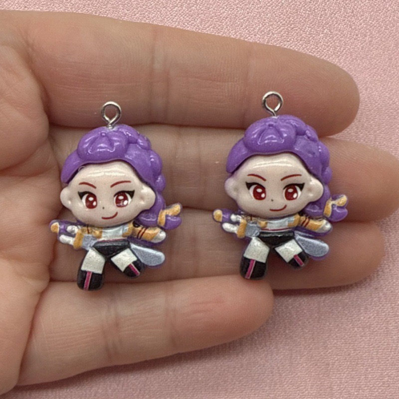 10pcs resin cartoon pendant, D - Jewelry Making Factory review and price
