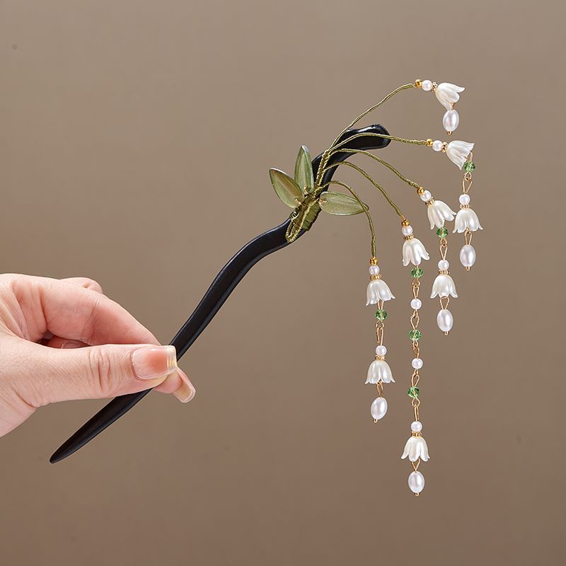 Wooden Flower Hairpin Vintage  - Jewelry Making Adults review and price