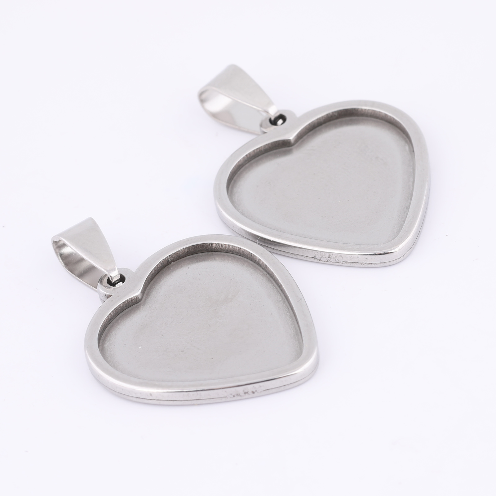 5pcs 20mm Heart Cabochon Trays - Jewelry Making Tray review and price