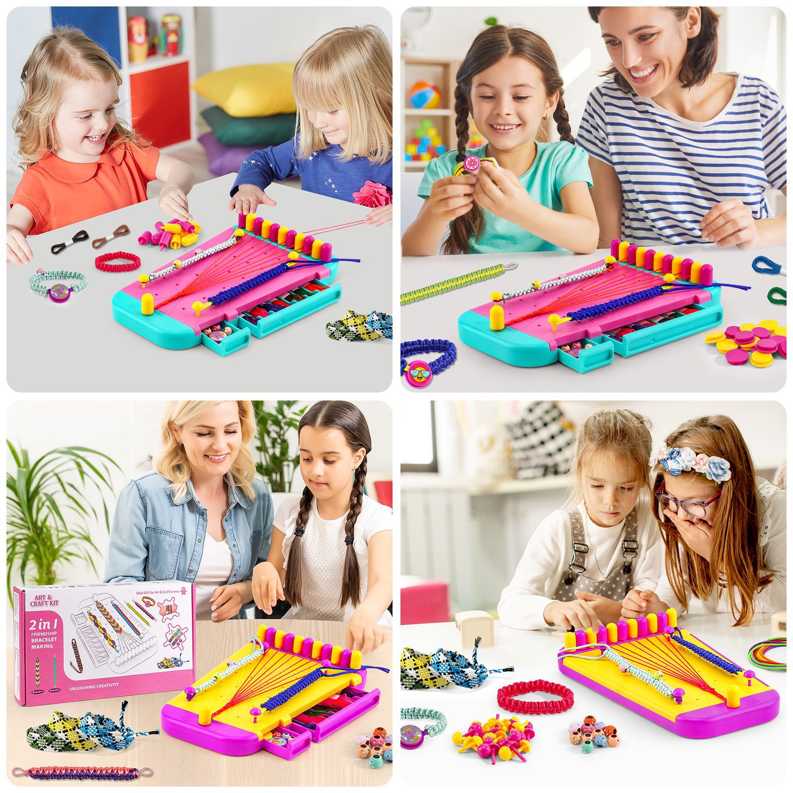 Bracelet Making Kit Toy for Gi - Jewelry Making Kit For Kids review and price