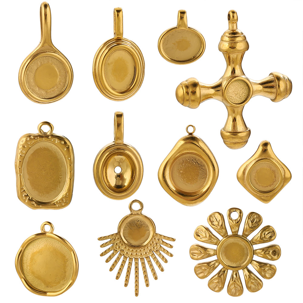 4-5PCS Stainless Steel Gold Ch - Jewelry Making Tray review and price