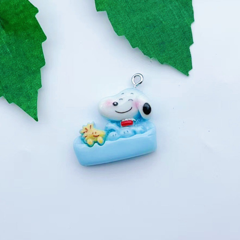 12pcs resin cartoon dog pendan - Jewelry Making Factory review and price