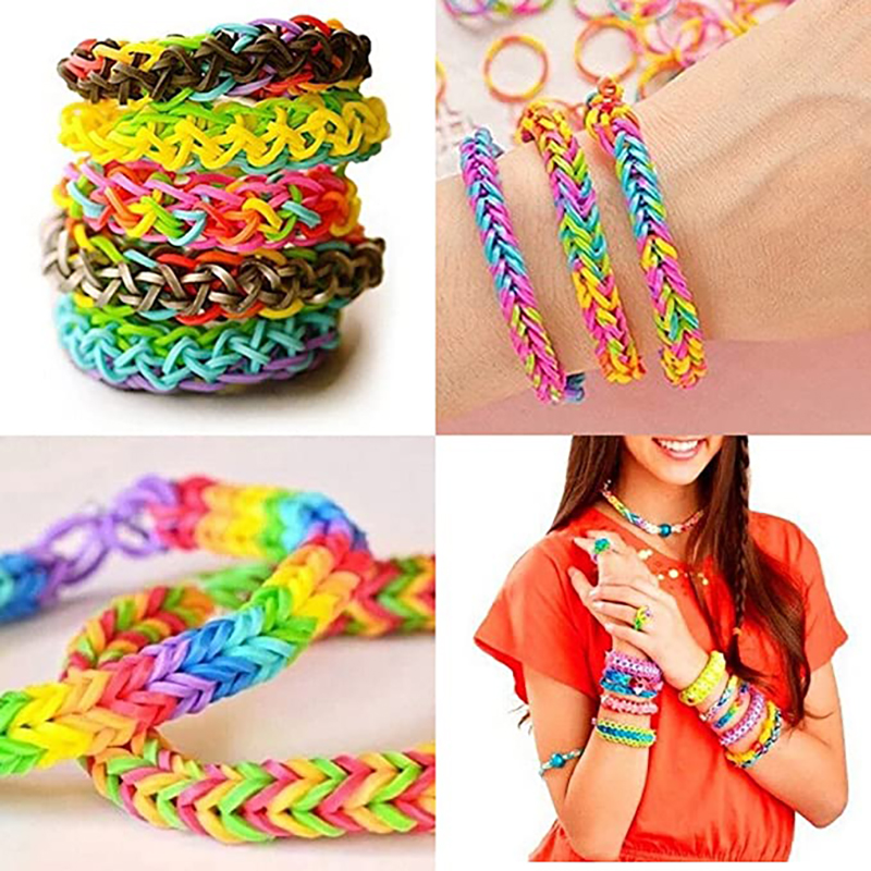 600 pieces Colorful Rubber Ban - Jewelry Making Hand Tools review and price