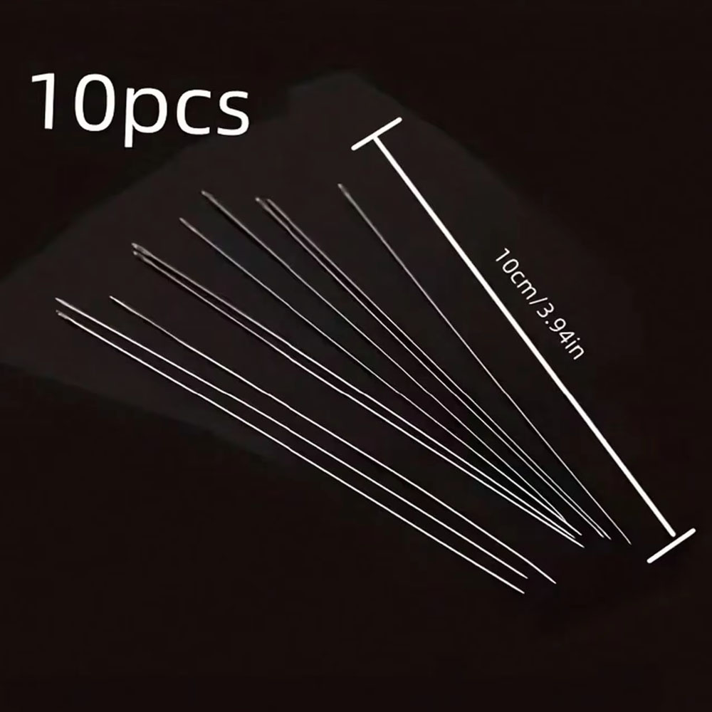 10/100pcs Beaded Needles with  - Jewelry Making Using Beads review and price