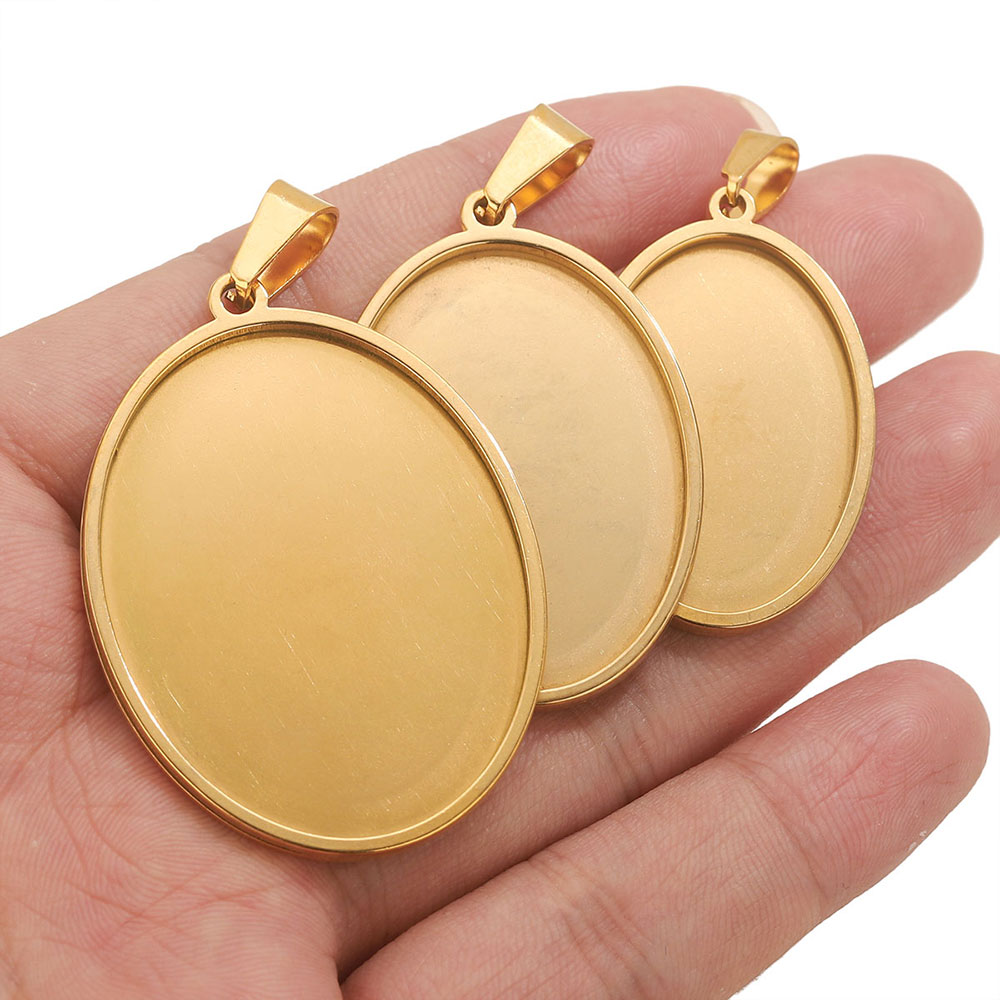 5PCS Stainless Steel Charms Go - Jewelry Making Tray review and price