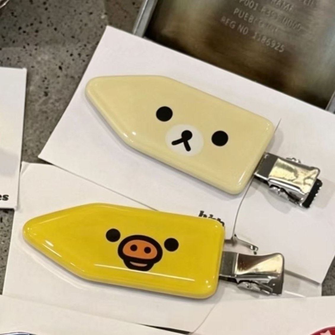 INS Bear Hair Clips Kiiroitori - Jewelry Making Adults review and price