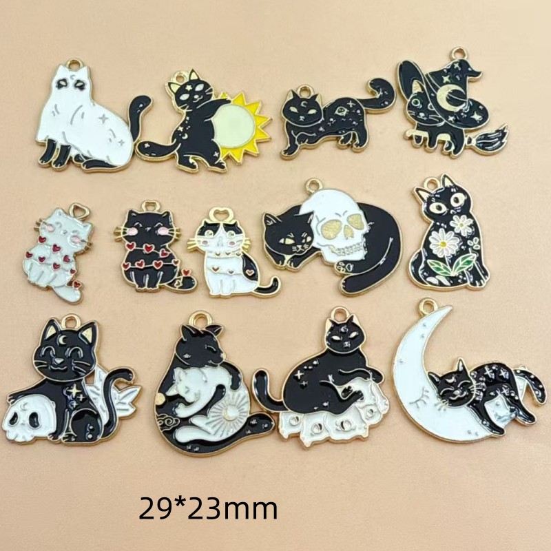10pcs Original Alloy Enamel Bl - Jewelry Making Factory review and price