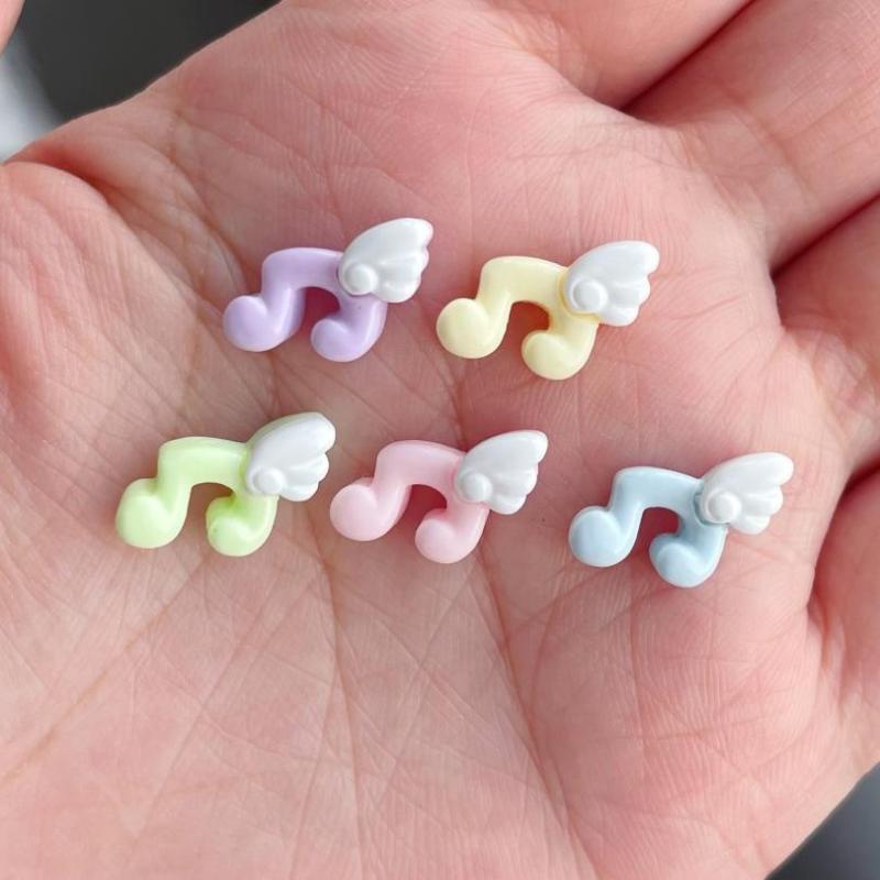 Resin Music Note Charms Cute P - Jewelry Making Party For Adults review and price