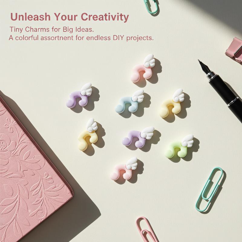 Resin Music Note Charms Cute P - Jewelry Making Party For Adults review and price
