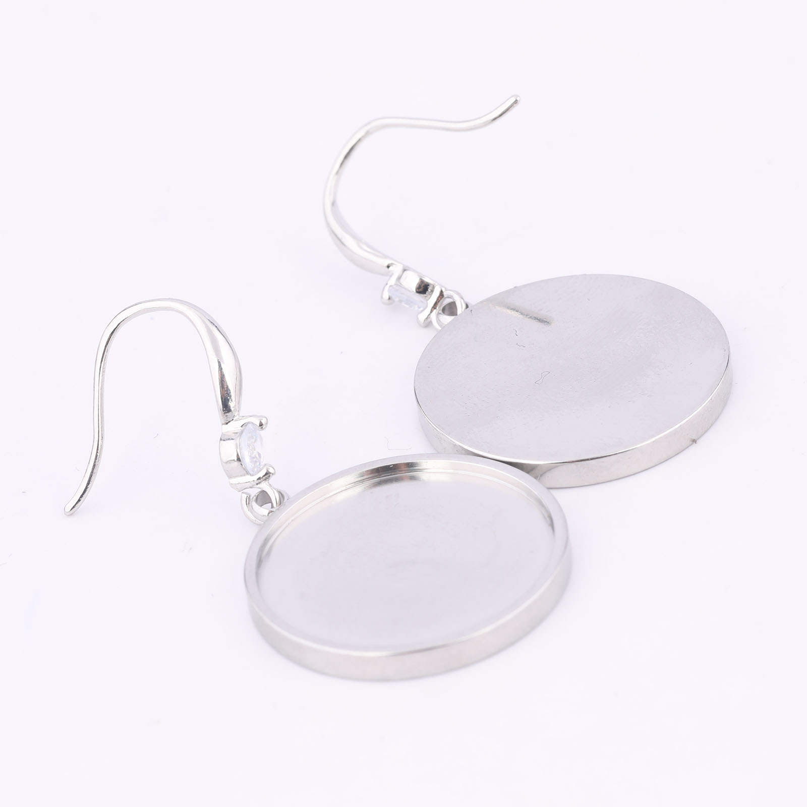 6pcs Stainless Steel Fit 20mm  - Jewelry Making Tray review and price