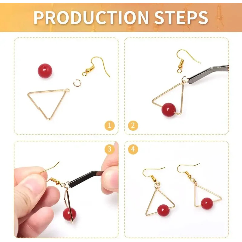 100/500pcs DIY Earring Finding - Jewelry Making Factory review and price