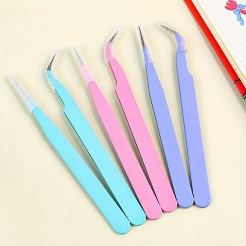 6pcs Tweezers Set - Angle and  - Jewelry Making Hand Tools review and price
