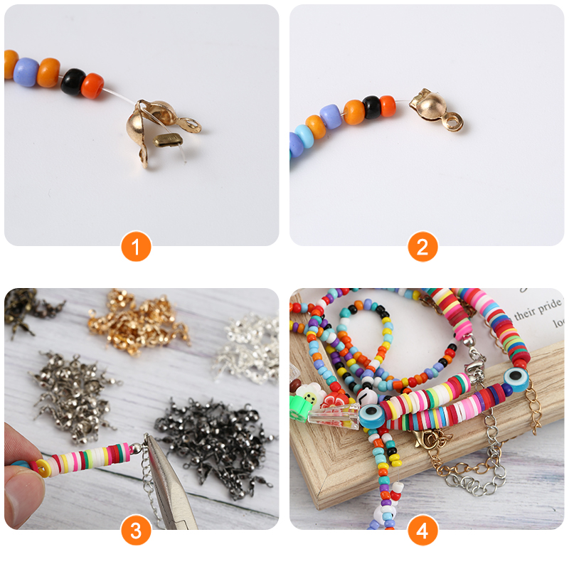 200Pcs/Lot 4×8mm Ball Chain En - Jewelry Making Using Beads review and price
