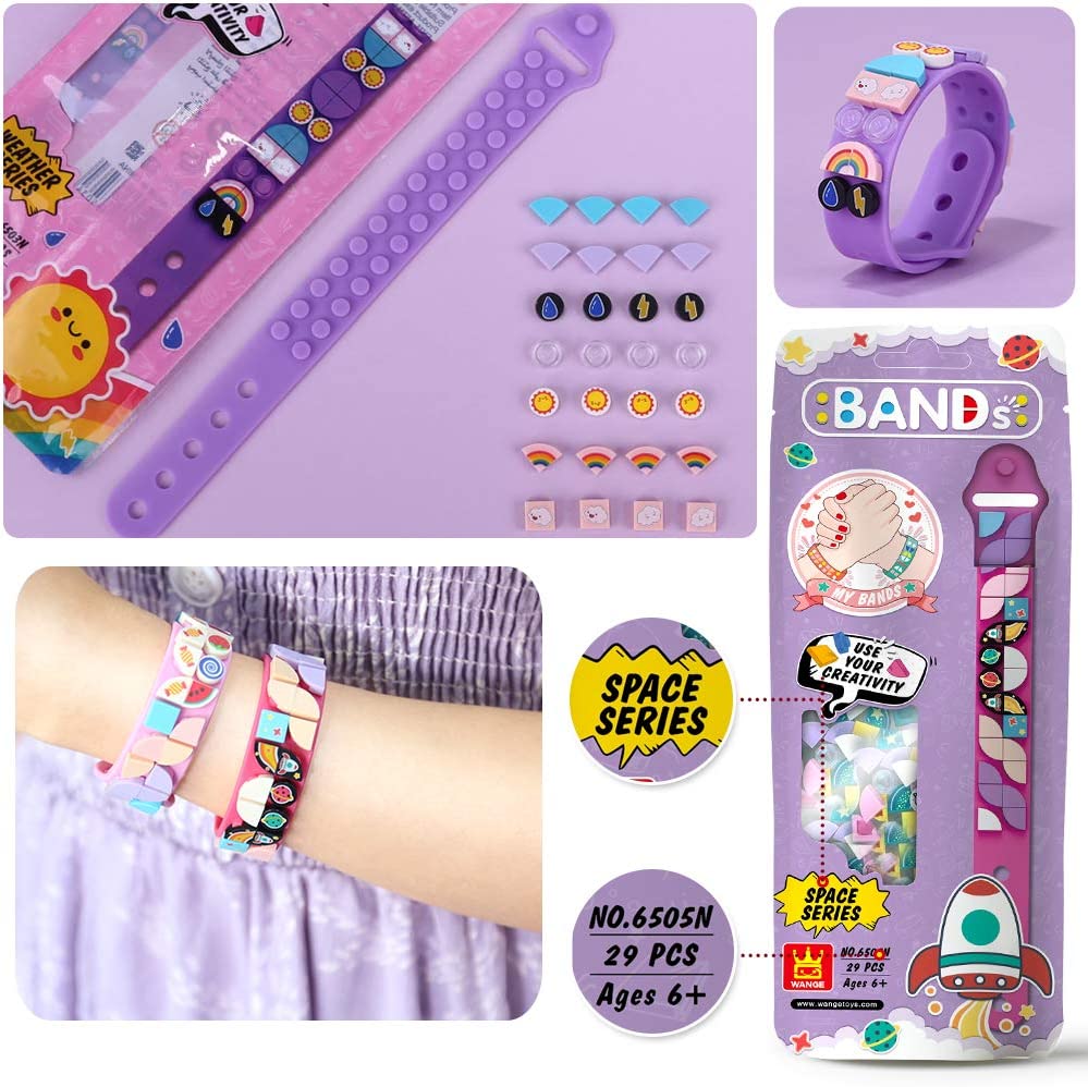 6Pcs/set Kids Building Blocks  - Jewelry Making Kit For Kids review and price