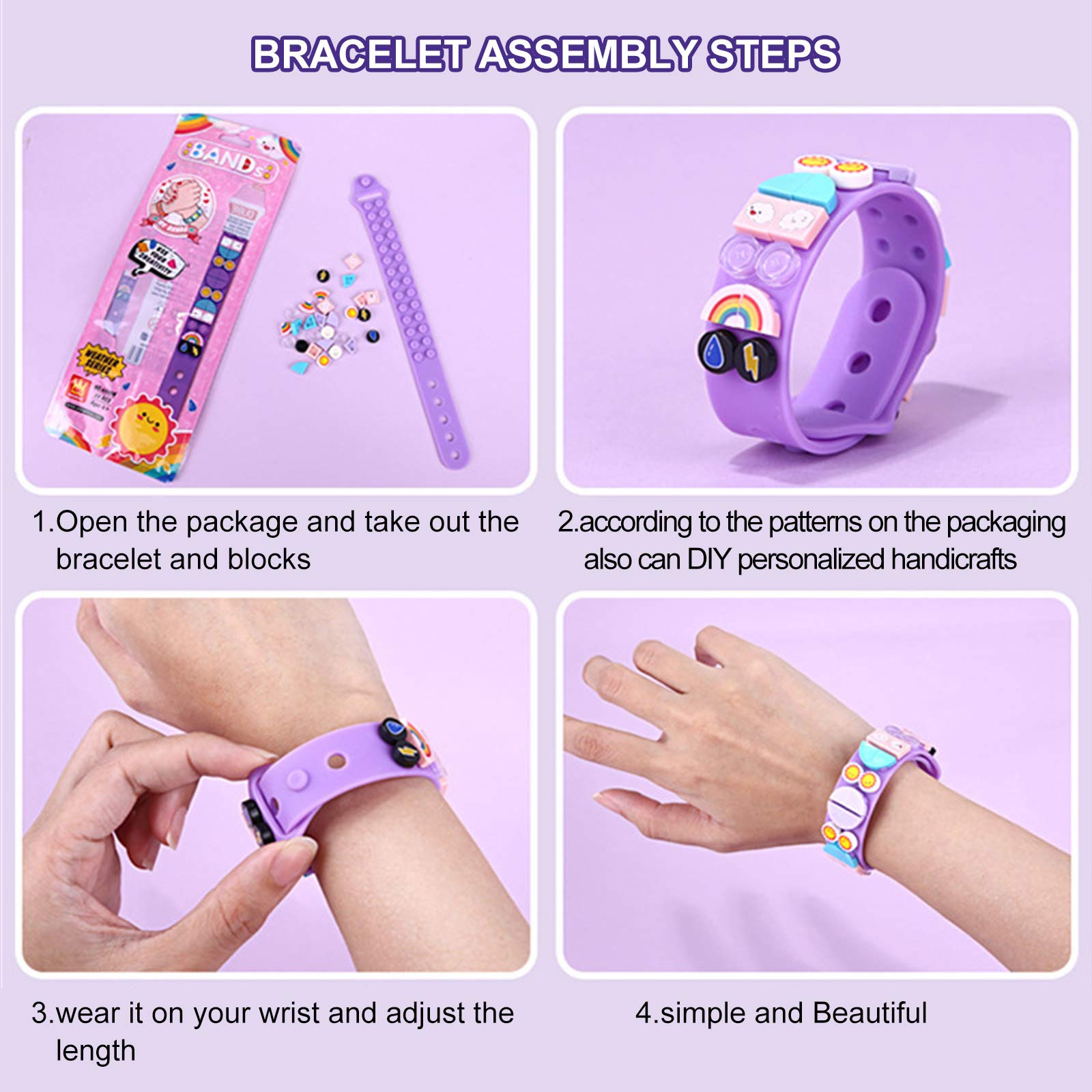 6Pcs/set Kids Building Blocks  - Jewelry Making Kit For Kids review and price