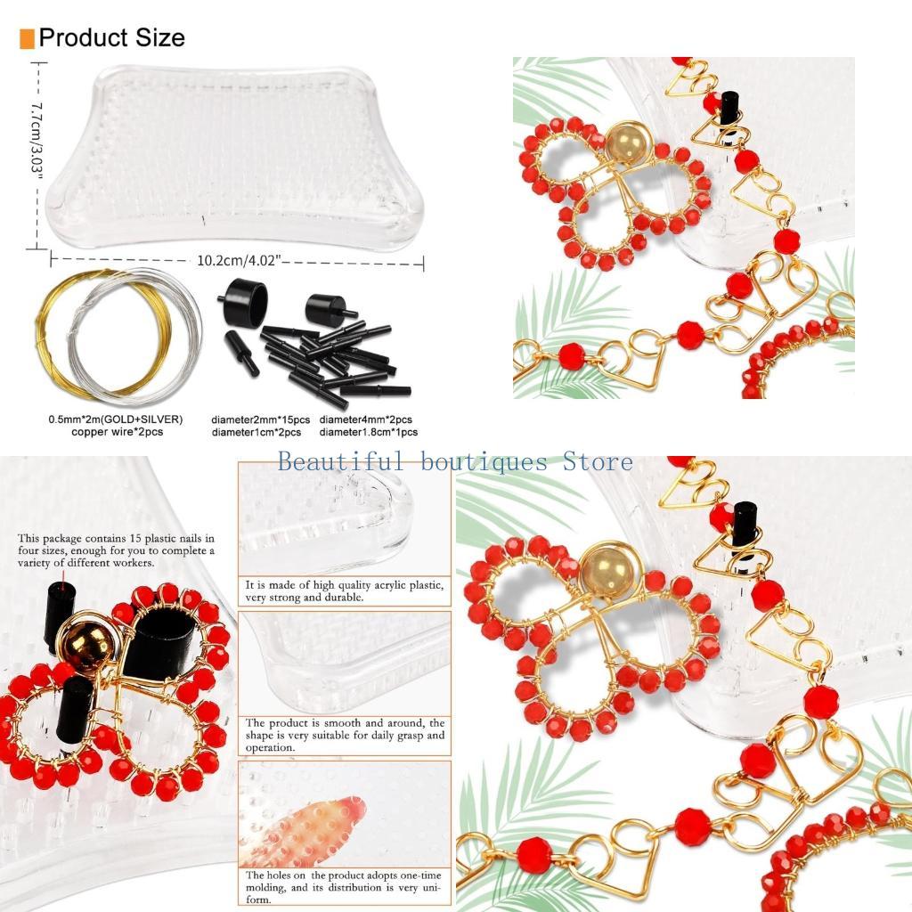 U4LF Wire Beading Jig Wire Sha - Wire Jewelry Making Jig review and price