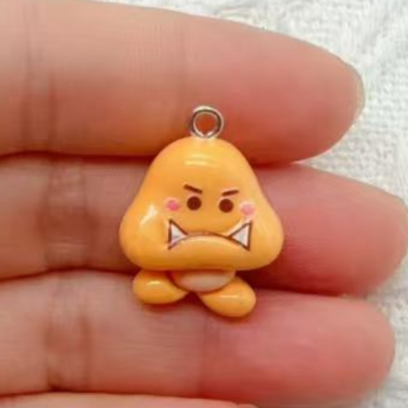 10pcs resin cartoon pendant, D - Jewelry Making Factory review and price