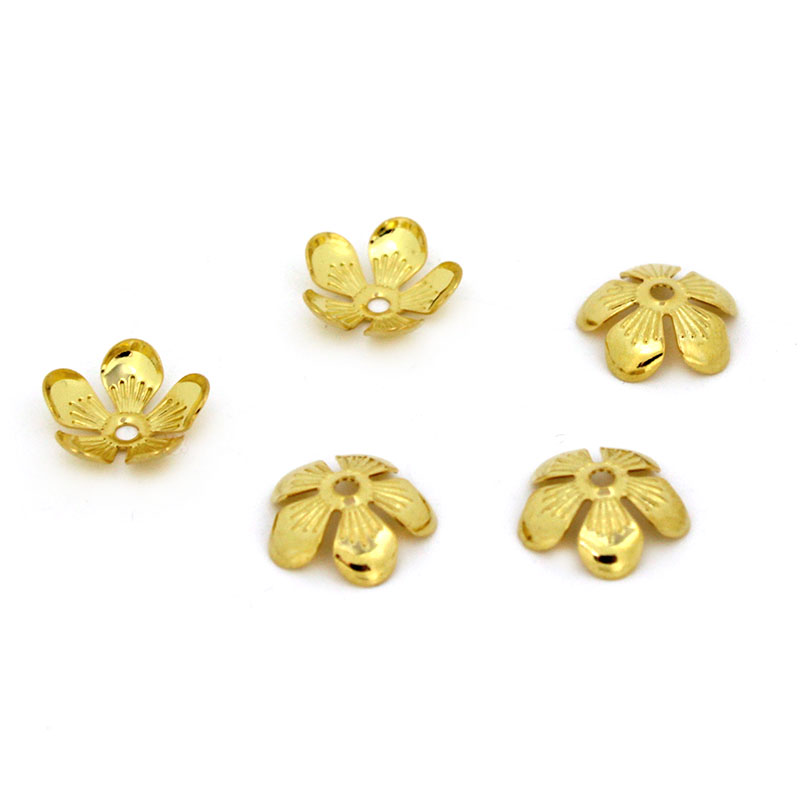 50Pcs 11mm Stainless Steel Flo - Bead Cap Flower review and price