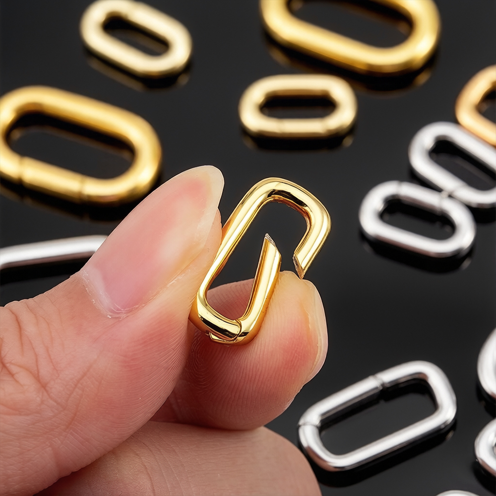 2pcs 18K Gold Plated Filled Ov - Jewelry Making Bead review and price