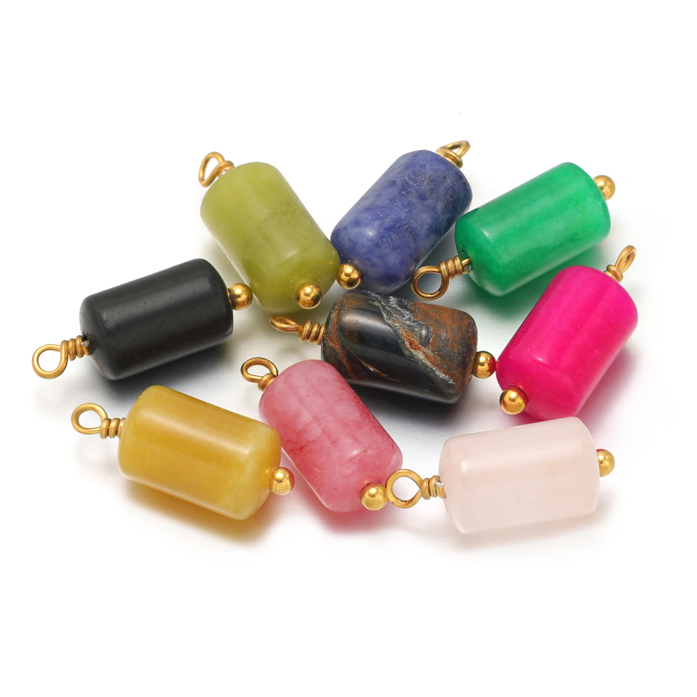 10pcs Stainless Steel Natural  - Jewelry Making Stones review and price