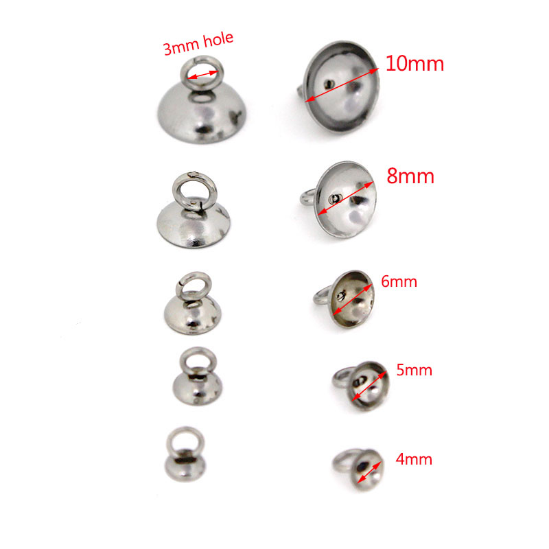 20Pcs 4/5/6/8/10mm Stainless S - Jewelry Making Bead review and price