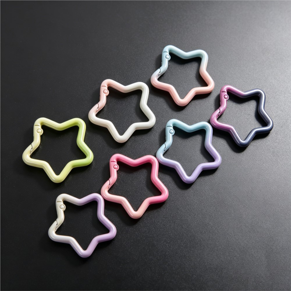 5PCS Gradient Star Shape Sprin - Jewelry Making Equipment review and price