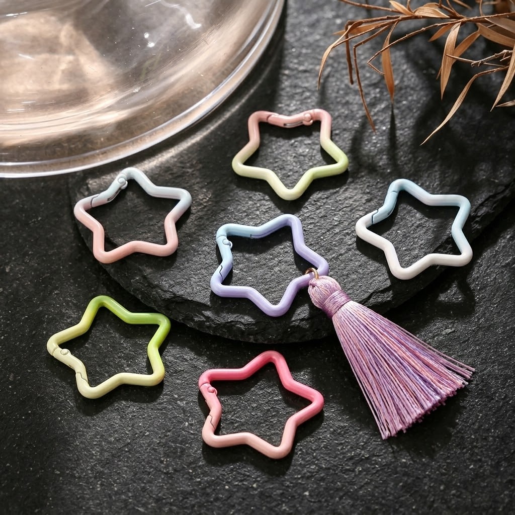 5PCS Gradient Star Shape Sprin - Jewelry Making Equipment review and price