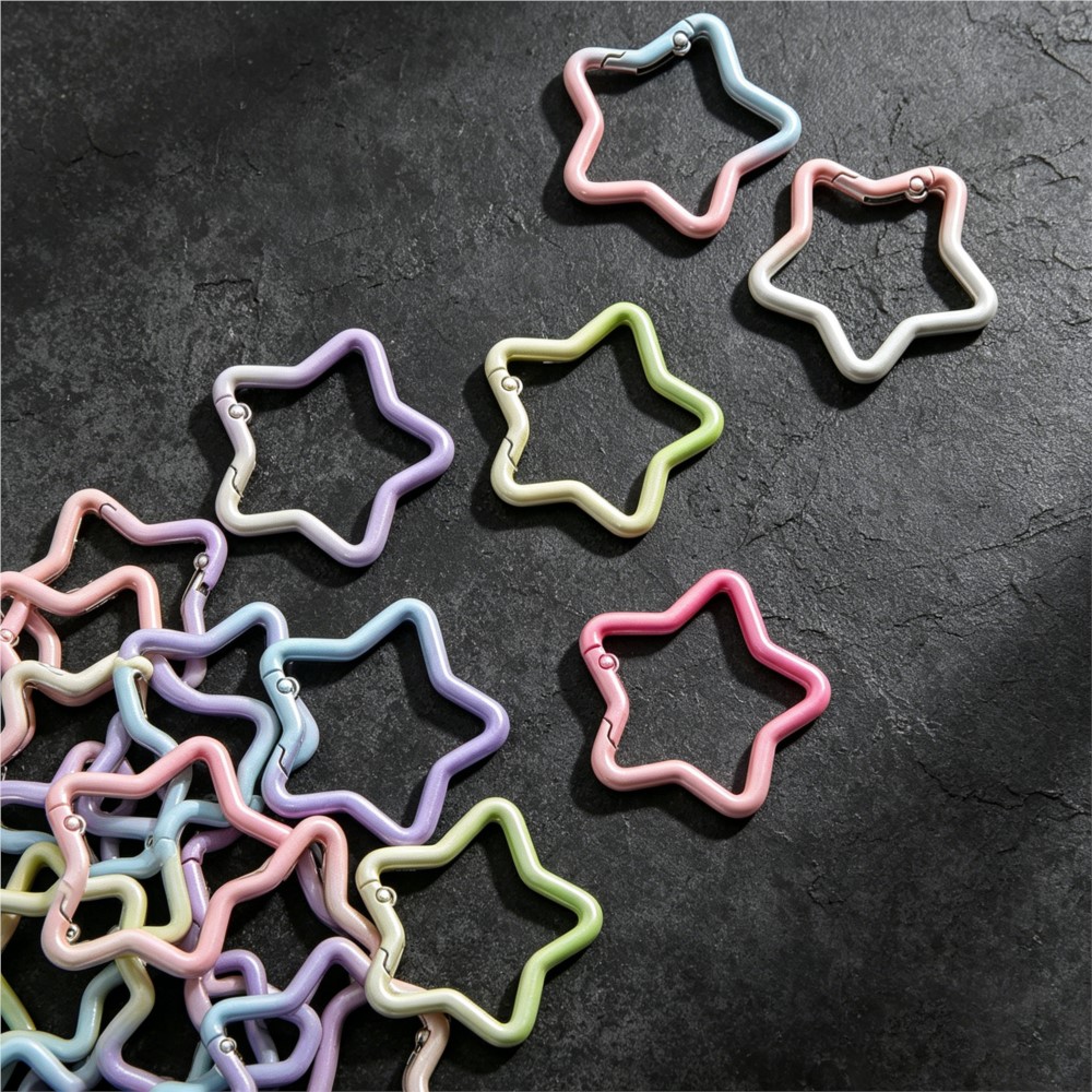 5PCS Gradient Star Shape Sprin - Jewelry Making Equipment review and price