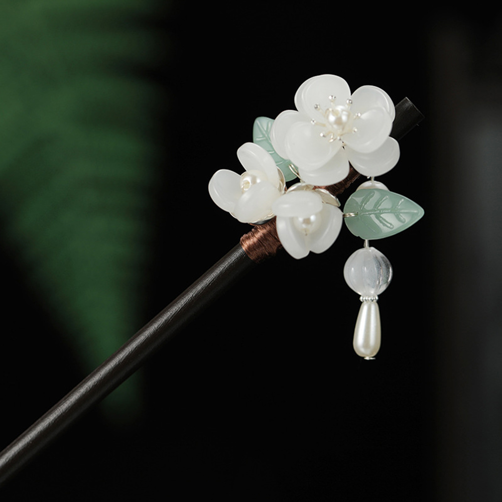 Retro Flower Hairpin With Pear - Jewelry Making Adults review and price