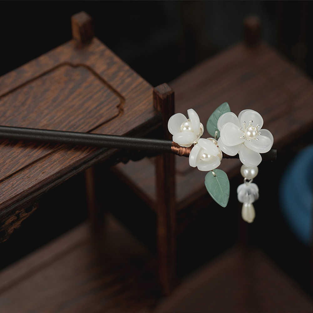 Retro Flower Hairpin With Pear - Jewelry Making Adults review and price