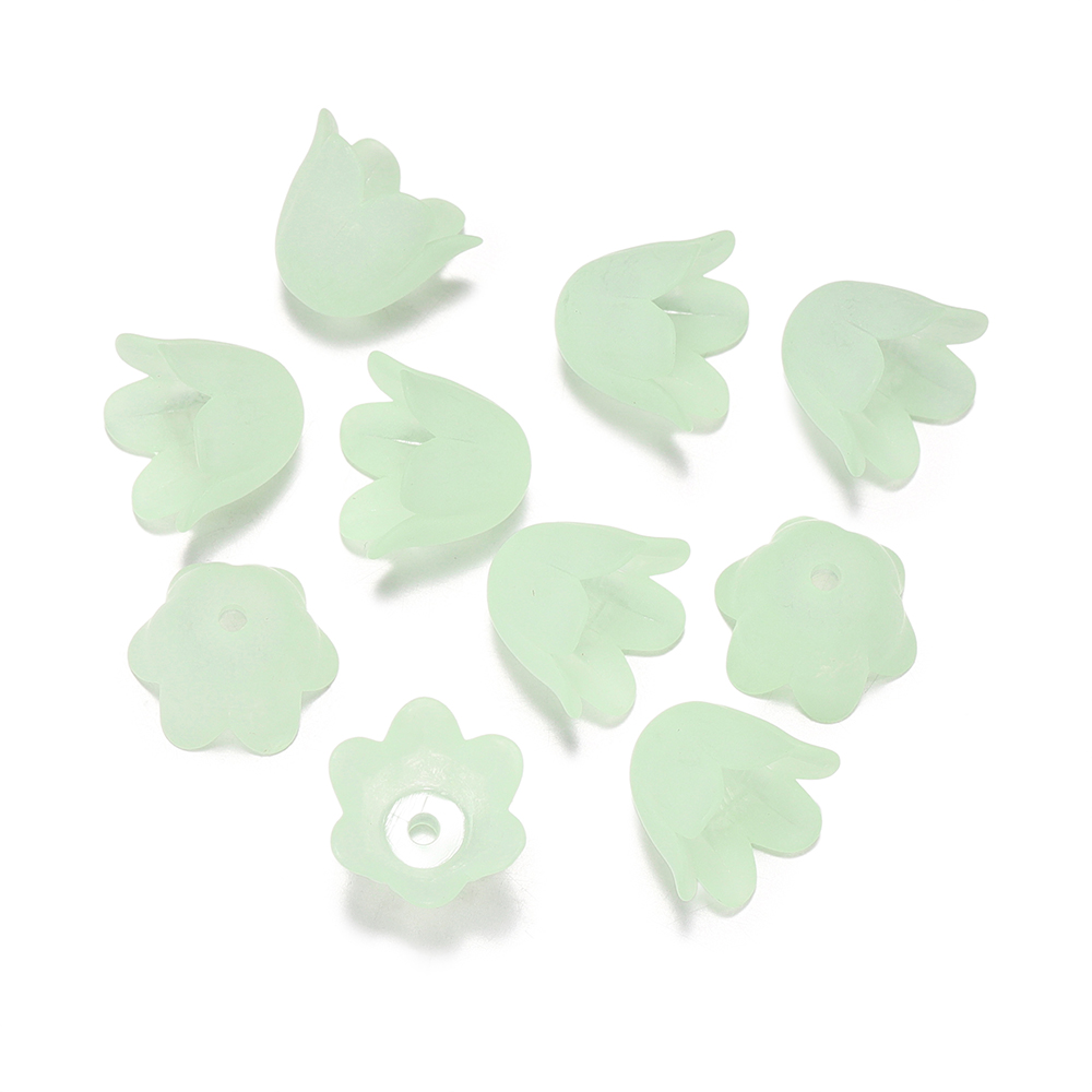 50pcs 8.5X11mm Colorful Bellfl - Bead Cap Flower review and price
